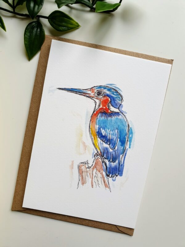 Kingfisher letterbox love